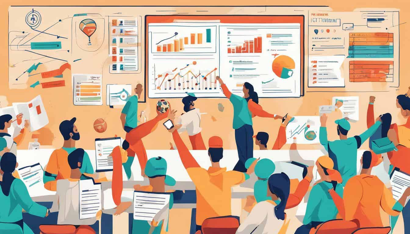 okr football team example